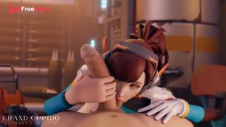 Compilation Tracer Sucks Cock with Dva Balls Sucking Overwatch Grand Cupido-0