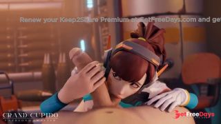 Compilation Tracer Sucks Cock with Dva Balls Sucking Overwatch Grand Cupido-1