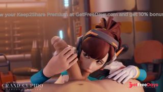 Compilation Tracer Sucks Cock with Dva Balls Sucking Overwatch Grand Cupido-6