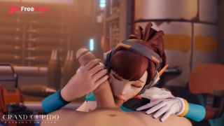 Compilation Tracer Sucks Cock with Dva Balls Sucking Overwatch Grand Cupido-9