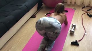 4-20 Min Fit Teen is Ass Fucked in Yoga Pants.hd-1