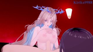 kirika9988 - Fleurdelys and I have intense sex at a love hotel. - Wuthering Waves Meichou Hentai-1