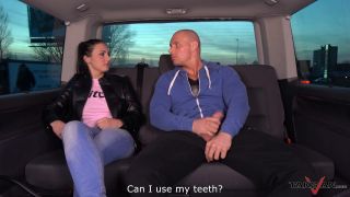 Bitch in stockings fails to resist the cock (Brunette girls porn) Asdis Loren-4