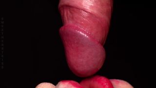 Sweetheart Kiss - CLOSE UP: Milking BLOWJOB Performance! Making You Jealous by Sucking My Daddys Cock! MILK+RED LIPS - Milking-8