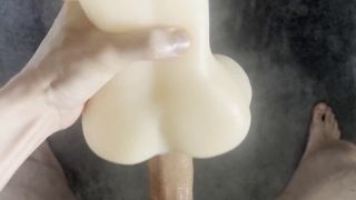 Toy Destroying my Sex Toy with 2 holes again!-5
