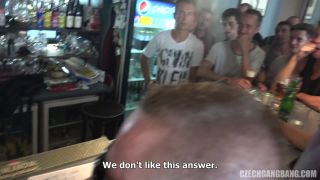 Eveline Dellai, Silvia Dellai - Two Twins Get Fucked By A Crowd In A Bar (Pornstar)-1