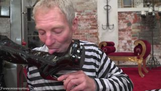 adult clip 25 Mistress Courtney – Clean My DIRTY boots prisoner! – shoeslicking, Femdom - femdom - fetish porn hiccup fetish-2