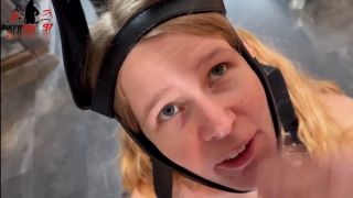 [K2S.CLUB] Bikergirl_97 - Extrem - Teen Sklavin benutzt fixiert ins maul gespritzt - FullHD 1080P-4