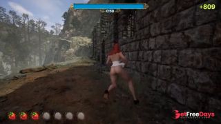 monster chases juicy virgin to take her virginity-7