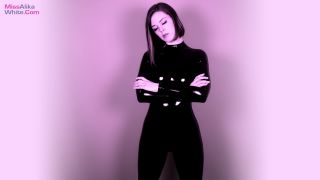 free adult clip 15 Miss Alika White – Femme Fatale – Latex Mind Melt on femdom porn sanitary pad fetish-9