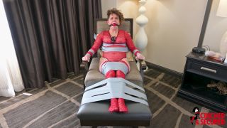 online xxx video 23 sph femdom Bailey Taped, Gagged, Drooling and Helpless, tape bondage on fetish porn-2