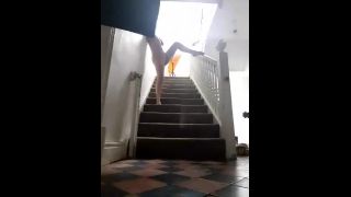 LottiiRose Lottiirose - watch me crawl up the stairs timelapse from my recent shoot at sandon studio 31-07-2017-8