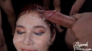 Femdom porn  April Maxima's Sticky Bukkake Facial - Banged  Officer -5