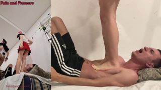 adult xxx video 7 Pain And Pressure - Anya and Beatriz - A Crusher Christmas - FullHD 1080p on fetish porn diaper femdom-6