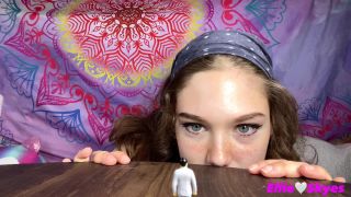 xxx video 2 femdom oral Ellie Skyes – Gentle Giantess Face Focus Fetish, giantess video on femdom porn-9