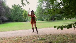 Femdom porn  FemdomFoto - Lady Iveta Delivers Overhead Strikes in German Scene  Punishment -2
