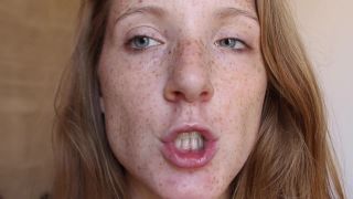 adult clip 44 spandex fetish LittleRedheadLisa – Shhh Square lips, lip fetish on fetish porn-8