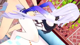 Wet Waifus - Skirk has Great Sex with her new Student - Genshin Impact hentai-6