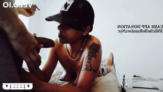 boricualovenyc - REAL LESBIAN DYKE DIKE SUCKING A BLACK COCK BBC BISEXUAL-1