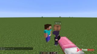 fucked everyone in minecraft Jenny mod-2