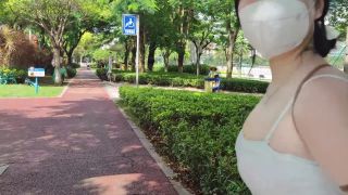 长颜草 捆绑户外逛街 (Fetish porn)-7
