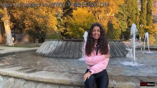 Katty West - Minipack 2 Katty West shows her tits in a public park  Public flashing-0