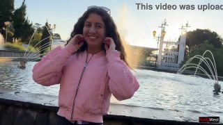 Katty West - Minipack 2 Katty West shows her tits in a public park  Public flashing-2