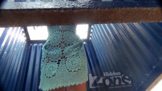 Voyeur – A girl with big 3174 is changing clothes and putting on a swimsuit on voyeur -0