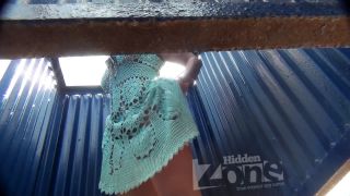 Voyeur – A girl with big 3174 is changing clothes and putting on a swimsuit on voyeur -6