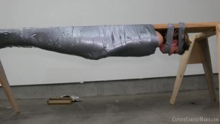 Board Bound Mummification - CaptiveChrissyMarie.-9