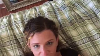 Horny girlfriend sucking dick fucking and cum swallow - Blowjobs-7