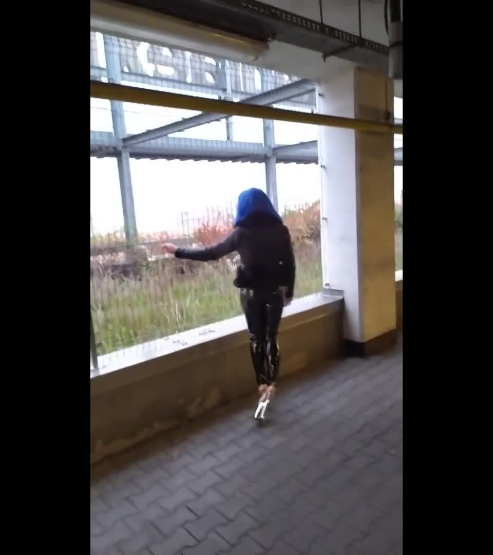 Walking in public latex leggings and high heels PMV porn music video[watch FreeFans.tv - best OnlyFans leaks]