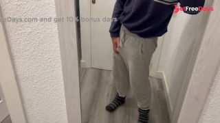 Es mi espejo de la casa preferido, tengo que correrme en l-9