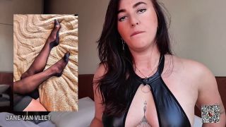 JaneVanVliet - Jerk off to my stockings, Dutch JOI-6