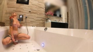 7112 Behind the Scenes - Solo Girl Masturbate in the Shower w...-6