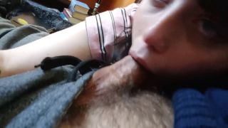 Cute brunette girlfriend sucking dick - Blowjobs-7