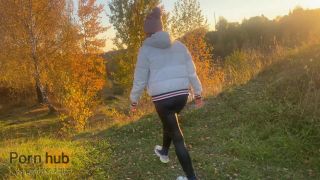 Picked Up And Fucked The Neighbor's Wifes - Public-1