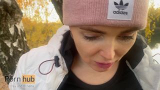 Picked Up And Fucked The Neighbor's Wifes - Public-9