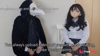 HENTAI Aibu. Back alley. sexy outfit. SEX with mannequin-8