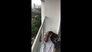 Kimberly_grey - passion and lesbian play on a terrace.-2
