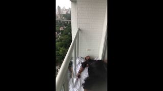 Kimberly_grey - passion and lesbian play on a terrace.-3