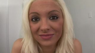 Platinum Blonde Juicy P Swallows Down Brandons Cream...-1