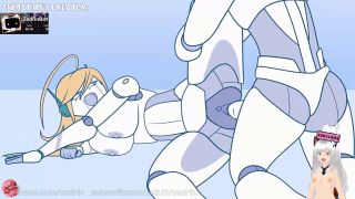 Jazziuu - Girl robot IA modifies her body and now everyone wants to fuck her (ZedrinBot animation) - Jazziuu-1