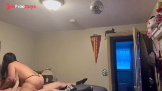Caught jerking it so she did it for me-0