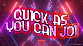 adult video clip 29 CultOfAngel – Quick As You Can JOI on pov czech vr fetish-8