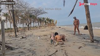 [GetFreeDays.com] TWO LESBIAN GIRLS PLAYING ON THE BEACH THEY WERE CATCHED BY A TOURIST AND HAD THEIR ASS FUCKED Sex Clip March 2023-8