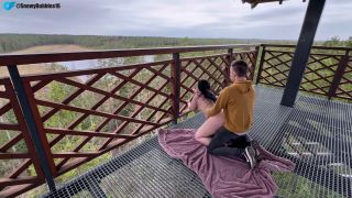 Snowy Bubbles,Snowy Daddy - Fucking Outdoors On Watch Tower-8