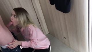 Sobestshow, Freya Stein - Schoolgirl Blowjob in Fitting Room  | teen | russian amateur seduction-2