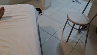6221 Cuckold Husband In Handjob While Hot Blonde Fucks His Fr...-8