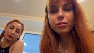 online adult video 12 PPFemdom – POV Triple Spitting Femdom CloseUp from Mistresses Kira Sofi and Agma - female domination - group sex porn natalie black femdom-0